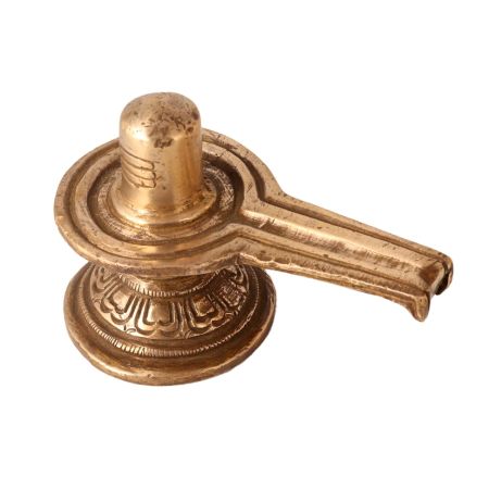 Brass Shiva Lingam Yoni Statue