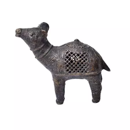 Brass Dhokra Animal Statue