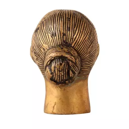 Brass Parvati Head God Statue