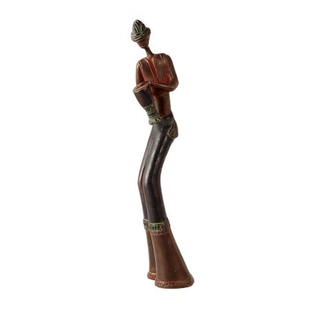 Jazz Band Drummer Brass Statue