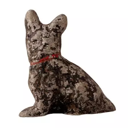 Hand Crafted Brass Bull Dog Statue