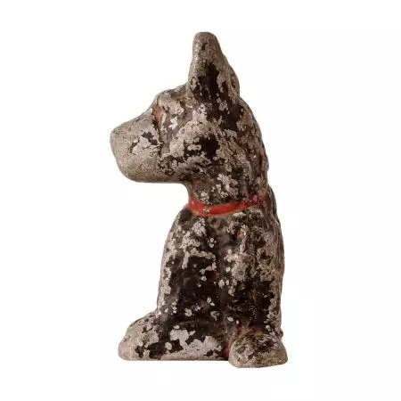 Hand Crafted Brass Bull Dog Statue