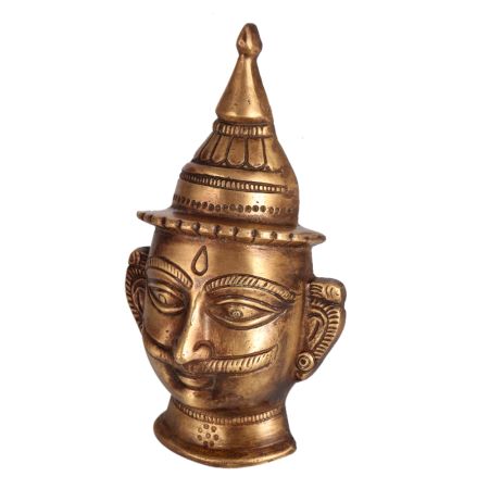 Big Plate of Lord Shiva Head for Decor