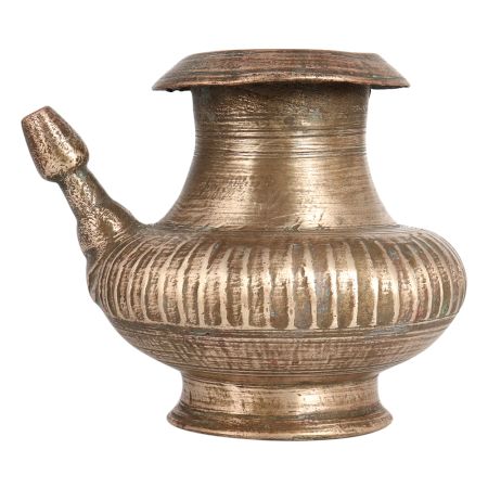 Small Brass Vintage Kindi or Holy Water Pot