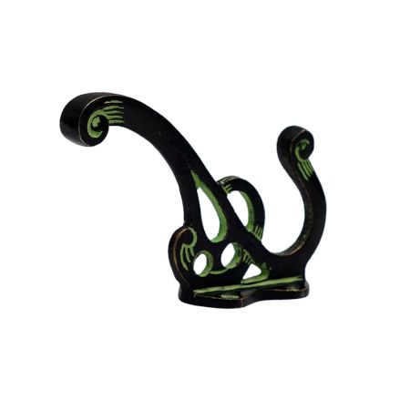 Antique Green Brass Nostalgic Hooks for Hanging