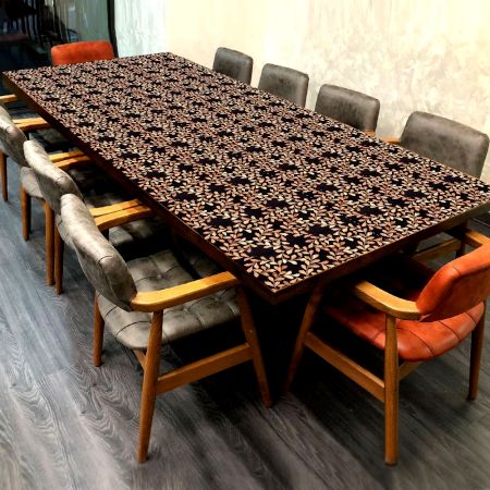 Incredible Leaf Patterned Table Top for Home Decor