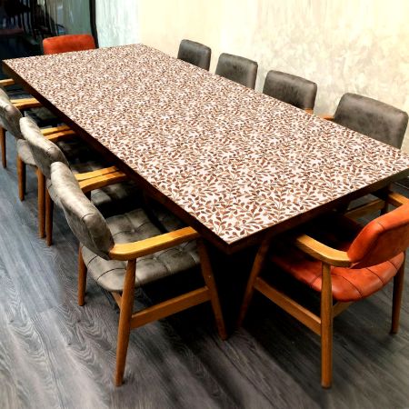 Beautiful Wood and Resin Table Top for Coffee Table