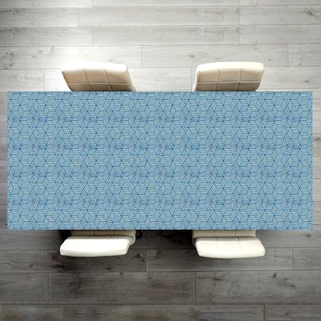High Quality Blue & White Coloured Table Top