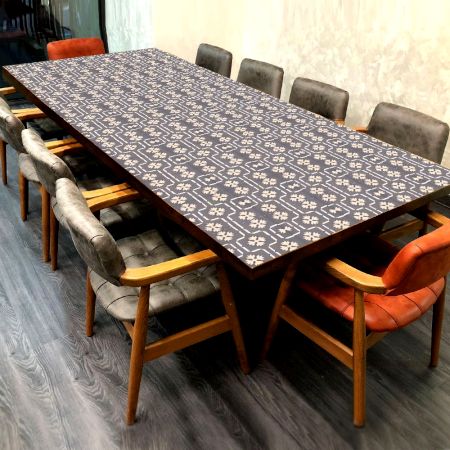 Adorning Gray Table Top for Coffee Table