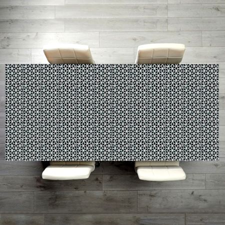Dark Finish Wood and Resin Table Top for Dining Table