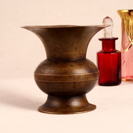 Small Brown Pot for Home Decoration