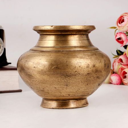 Vintage High Quality Brass Lota or Pot for Rituals