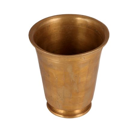 South Indian Style Brass Glass for Decoration