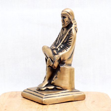 Lord Sai Baba Idol Made from Premium Bronze