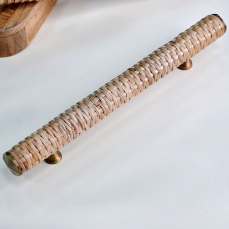 Natural Rattan Handle for Drawers and Cupboard