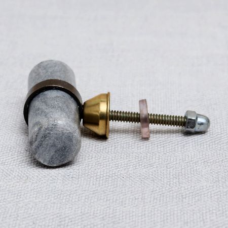Handmade Stone Knob Handle for Cabinet and Drawer