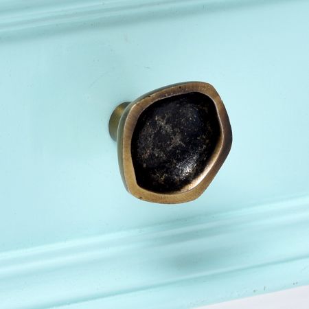 Pentagon Iron Kitchen Cabinet Knobs for Drawer