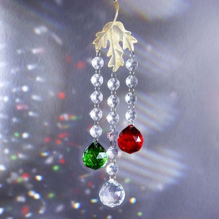 Multicolor Suncatchers Crystals Ball Prism Garden Decor for Gift
