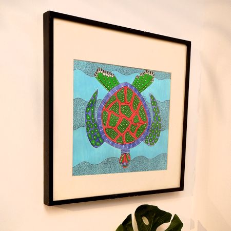 Hand Painted Modern Acrylic Archival Paper Painting