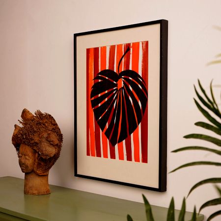 Unique Modern Acrylic Paper Painting for Hanging