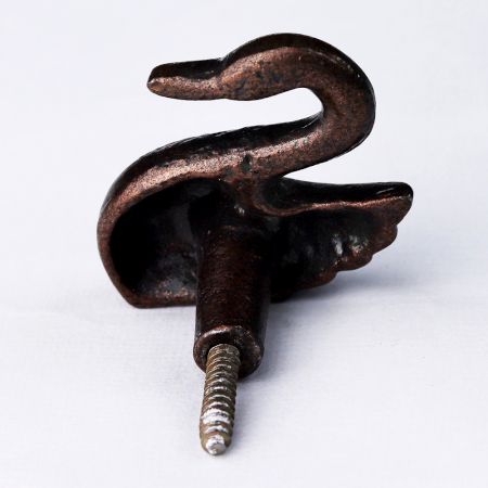 Decorative Swan Iron Wall Hooks