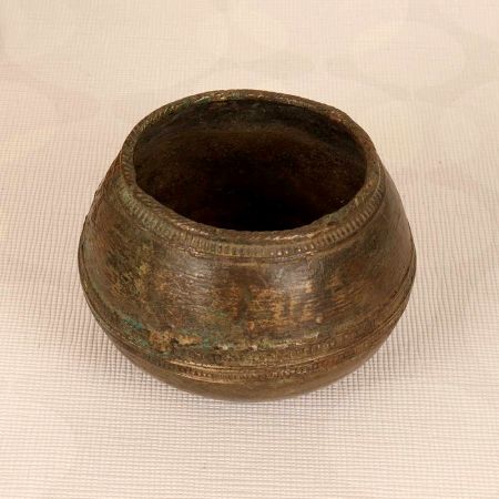 Traditional Finest Brass Measurement Bowl in Vintage Finish