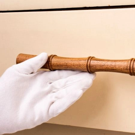 Natural Modern Wooden Handles for Drawer and Dressers (11 Inches)