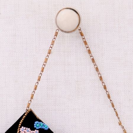 Cream Crackle Ceramic Wall Hook