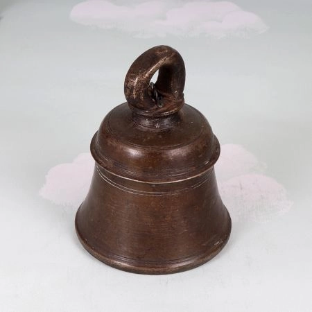 Traditional Finest Brass Temple Bell with Loop for Hanging