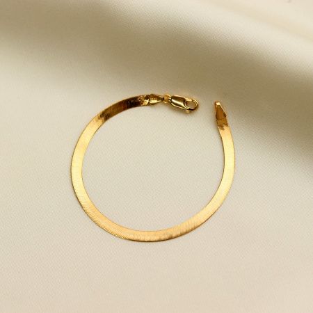 Two Delicate Snake chain Bracelets Set, Dainty Bracelet Set, Two Minimalist Bracelets