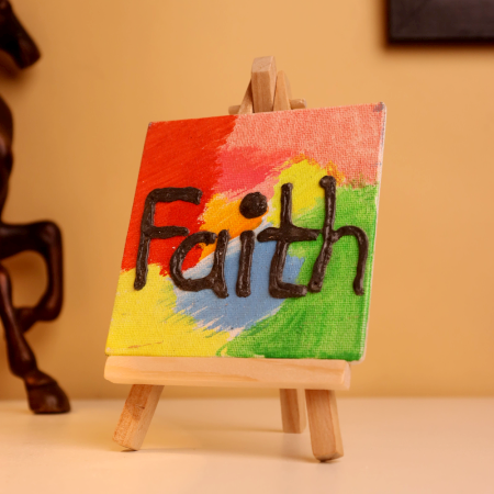 Uplifting Faith Textured Canvas Art for Décor