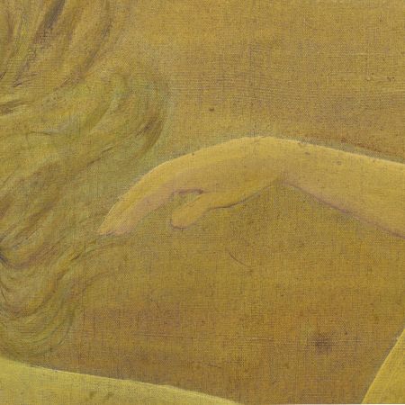 Liberated Spirits in Yellow Hue Acrylic Painting