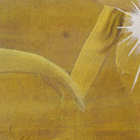 Liberated Spirits in Yellow Hue Acrylic Painting