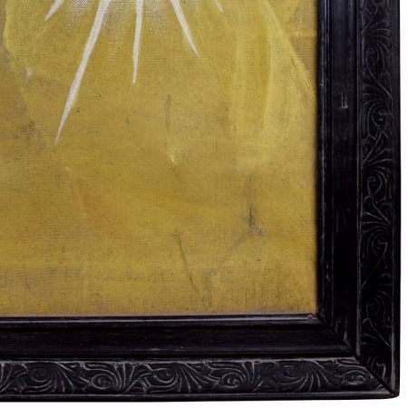 Liberated Spirits in Yellow Hue Acrylic Painting