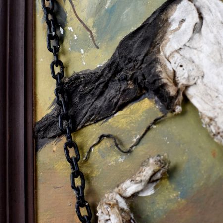 Swing of Freedom Canvas on Board Painting