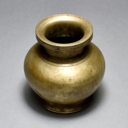 Beautiful South Indian Finish Holy Water Pot Made of Brass