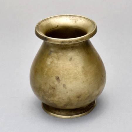 Premium Quality Brass Holy Water Pot for Hindu Rituals