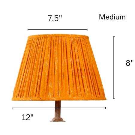 Orange Ikat Empire Lampshade