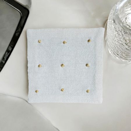 Anthophile Coaster Set of 2 – BEIGE