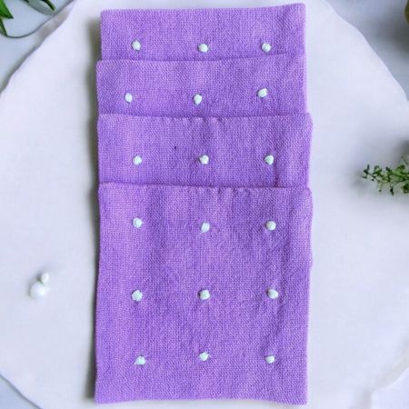 Anthophile Coaster Set of 2 – LAVENDER