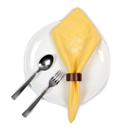 Anthophile Dinner Napkin – YELLOW