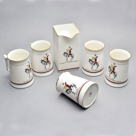 Beautiful Mug Set With Jug For Dine& Decor With Amazing Print