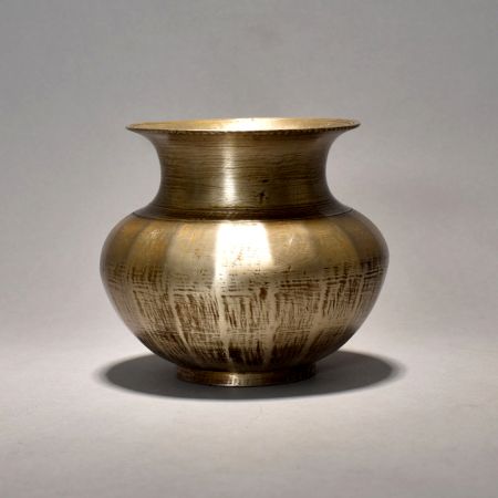 Holy Water Pot Made of Bell Metal From Bihar