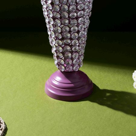 Amethyst Luxe Crystal Accents