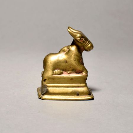 Nandi (Bull) Of Lord Shiva Vahan Of Brass