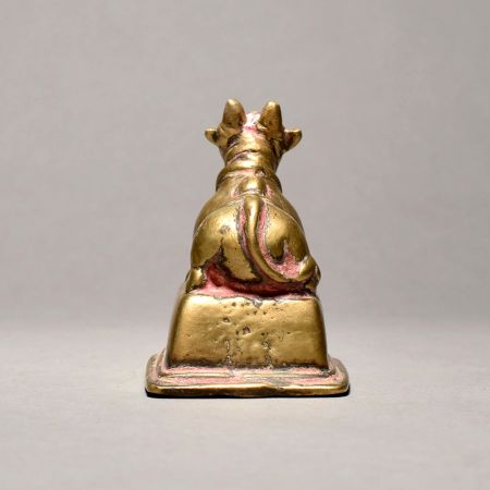 Sitting Bull (nandi) In Pure Brass Material