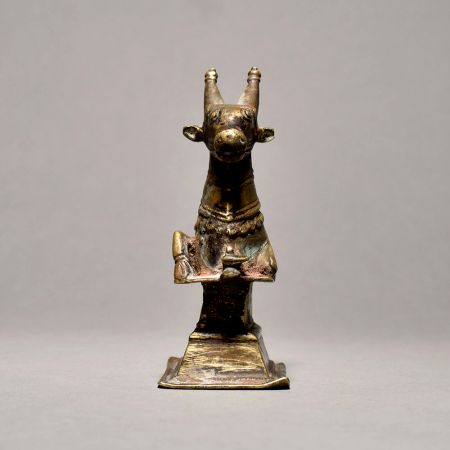 Nandi as Vahan Of Lord Shiv In Sitting Pose