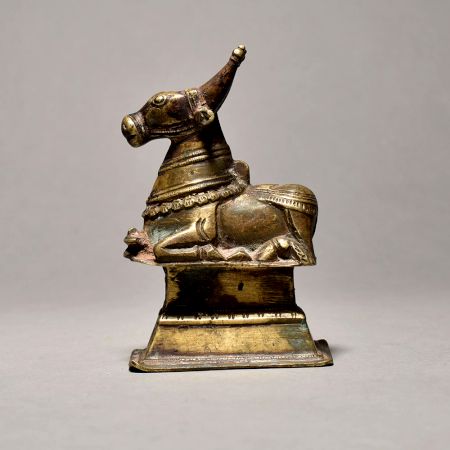 Nandi as Vahan Of Lord Shiv In Sitting Pose