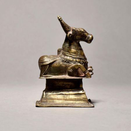 Nandi as Vahan Of Lord Shiv In Sitting Pose