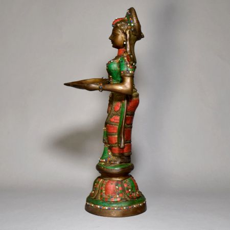 Standing Women Deep Stand For Decor Item